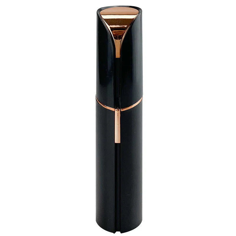 Battery Operated Facial Hair Remover with Stainless Steel Blades and Sensitive Skin Design