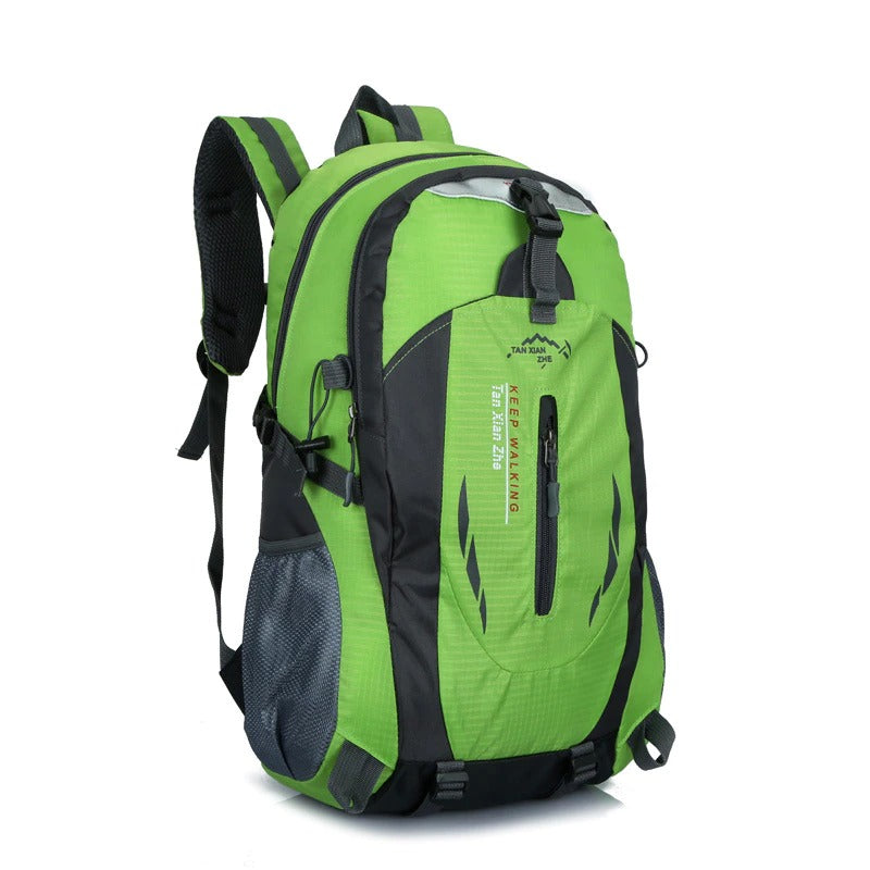 Nylon Backpack with PVC Lining and Adjustable Chest Straps, 55L Capacity