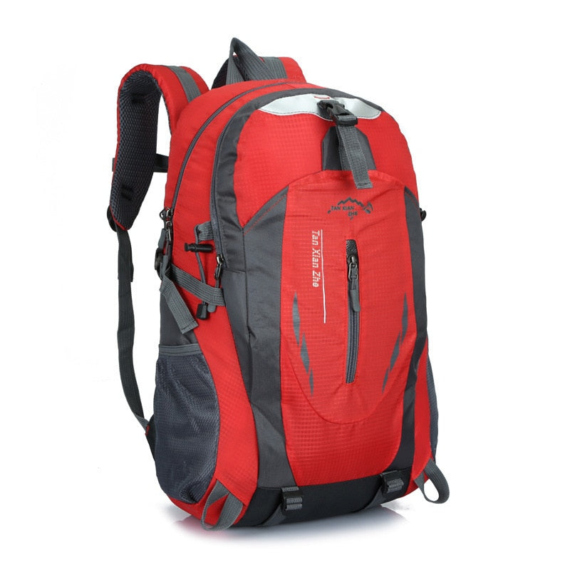 Nylon Backpack with PVC Lining and Adjustable Chest Straps, 55L Capacity