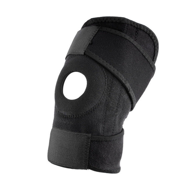 Knee Brace with Three Adjustable Straps and Moisture Wicking, Multi-Sport Support