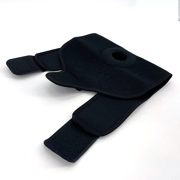 Knee Brace with Three Adjustable Straps and Moisture Wicking, Multi-Sport Support