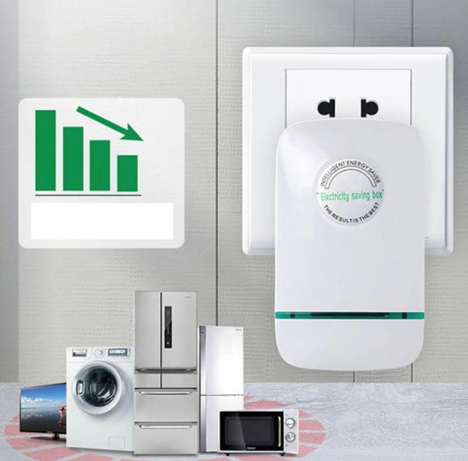 Electrical Current Stabilizer with Wall Outlet Plug and 50 Square Meter Coverage