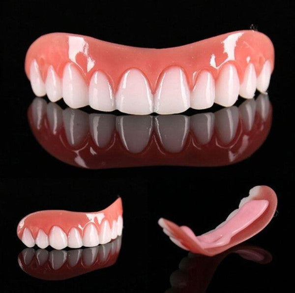 Removable Tooth Cover with Heat Molding and Dental Resin, Custom Fit