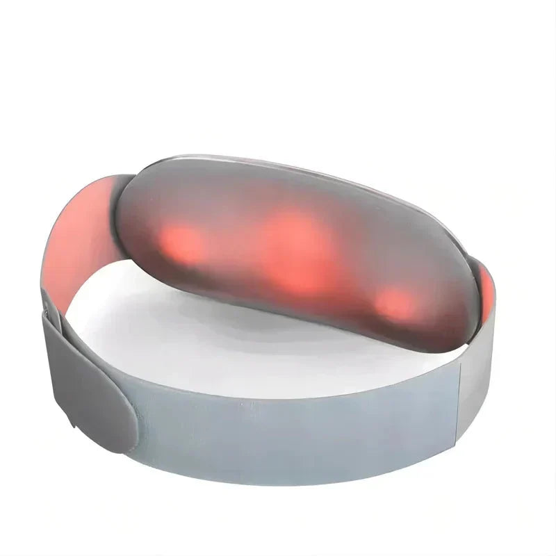 Waist Heating Pad with Vibration Massage and Adjustable Strap, Rechargeable Battery