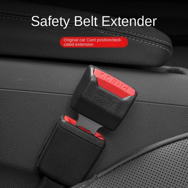 Seatbelt Extension Clip with Metal Locking Components, 2-Pack