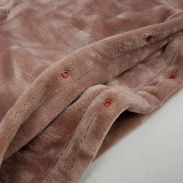 Flannel Heated Blanket with Power Bank Charging and Cordless Design