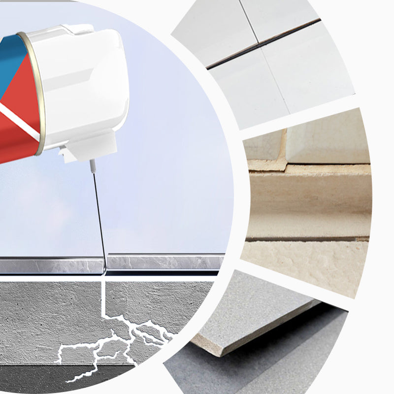 Tile Adhesive with Flexible Metal Nozzle and Moisture Barrier, 80kg Load Capacity All Vera Mart