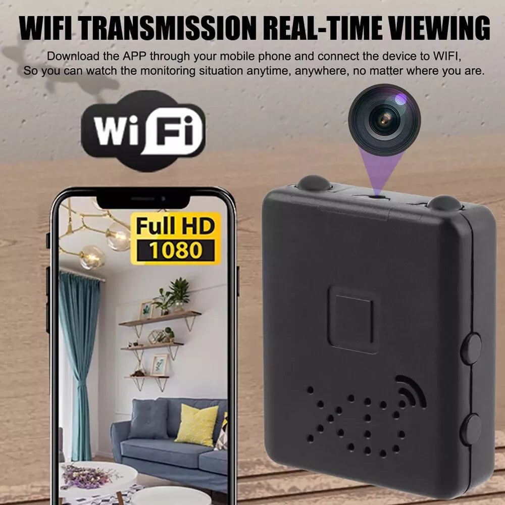 Wireless 1080P Camera with Night Vision and Motion Detection