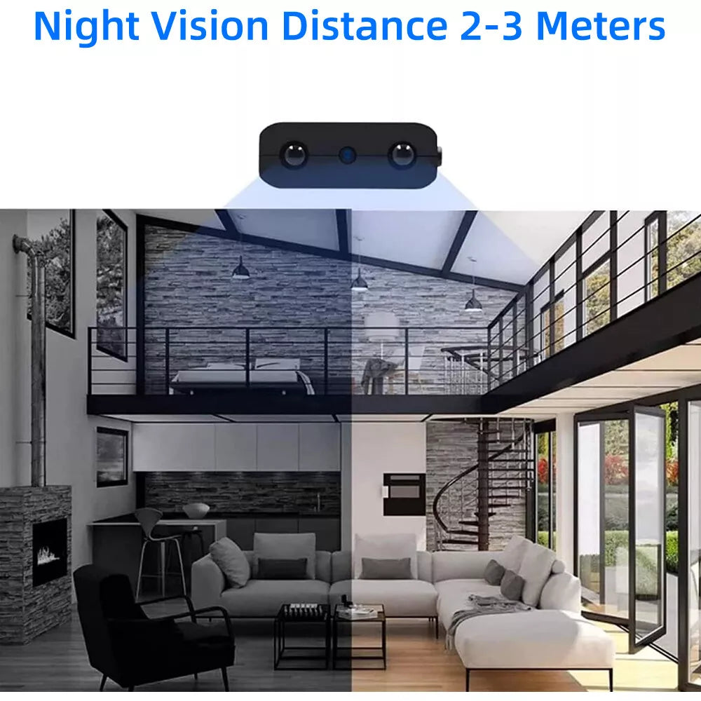 Wireless 1080P Camera with Night Vision and Motion Detection