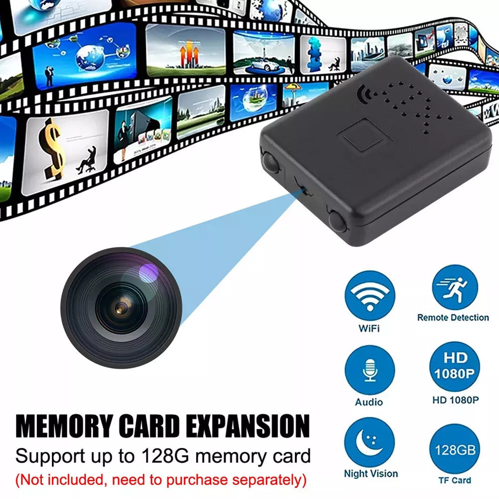 Wireless 1080P Camera with Night Vision and Motion Detection