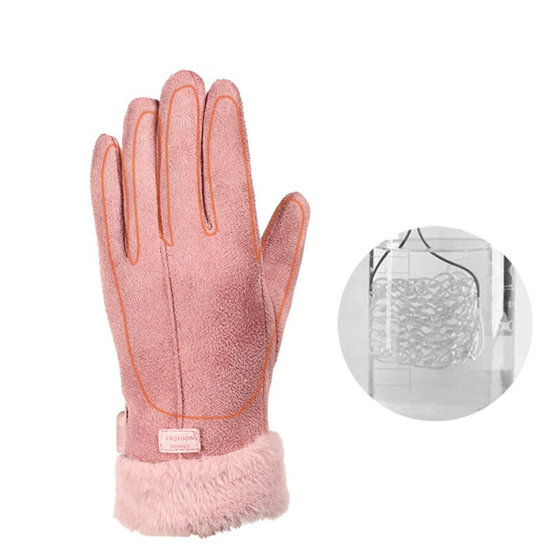 Electric Heated Gloves with Touchscreen Fingers and 5000mAh Battery, 7-8 Hour Runtime