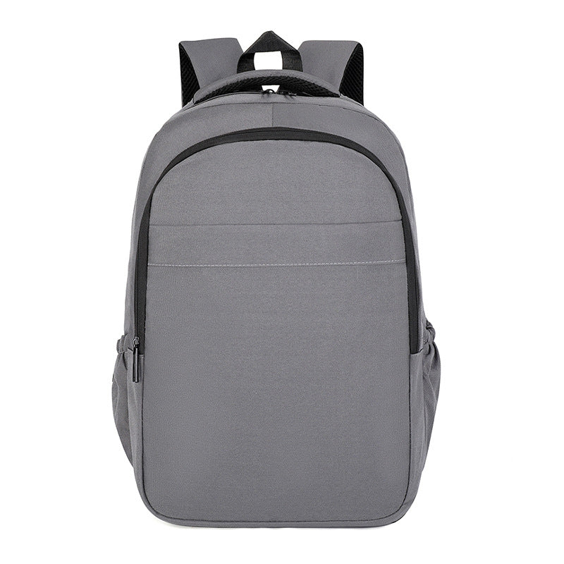 Compact Laptop Backpack with Padded Shoulder Straps and Rain Repellent Fabric for 15in Devices