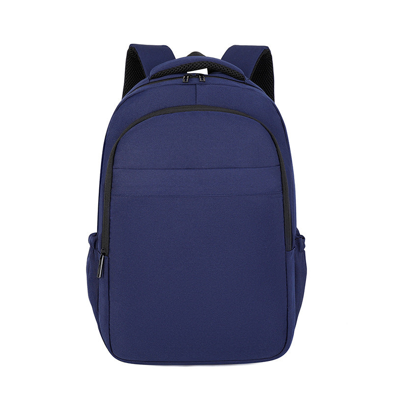 Compact Laptop Backpack with Padded Shoulder Straps and Rain Repellent Fabric for 15in Devices
