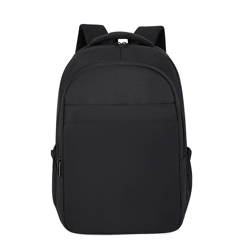 Compact Laptop Backpack with Padded Shoulder Straps and Rain Repellent Fabric for 15in Devices