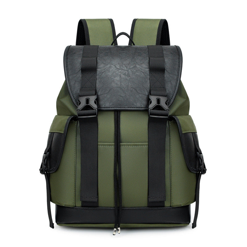 Drawstring Hiking Backpack with Multiple Interior Compartments and Adjustable Straps