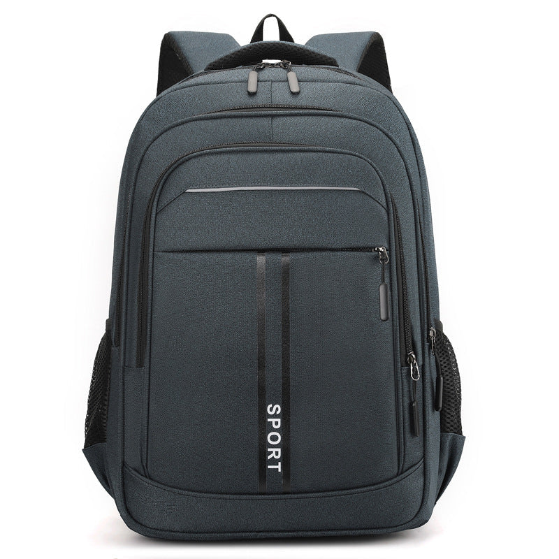 Backpack with Laptop Sleeve and Multiple Compartments, Water Resistant Fabric