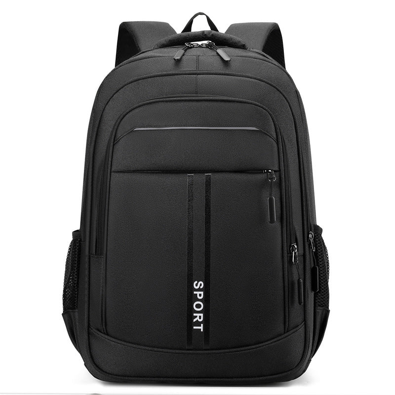Backpack with Laptop Sleeve and Multiple Compartments, Water Resistant Fabric
