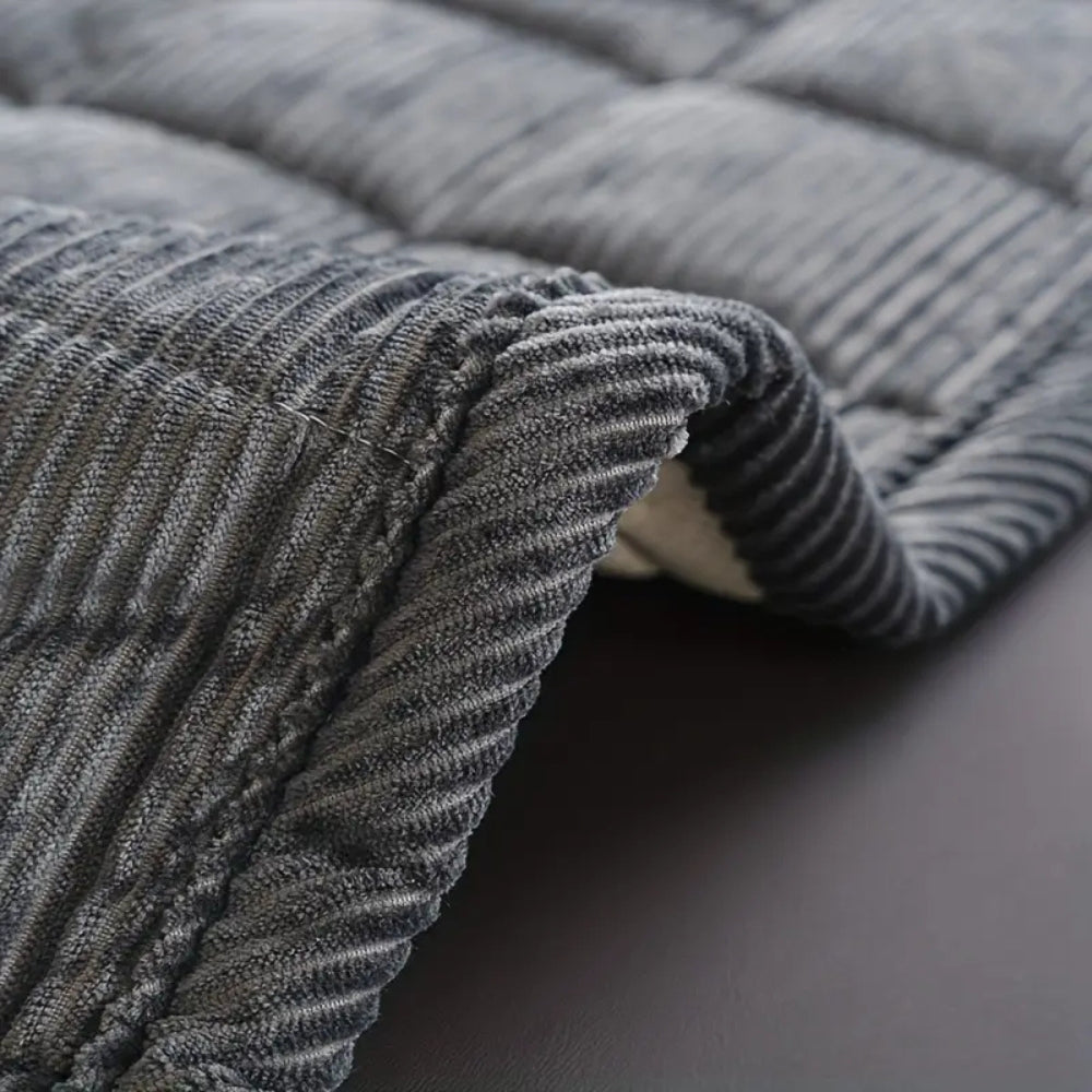 Quilted Microfiber Sofa Cover with Slip Resistant Backing and Machine Washable All Vera Mart