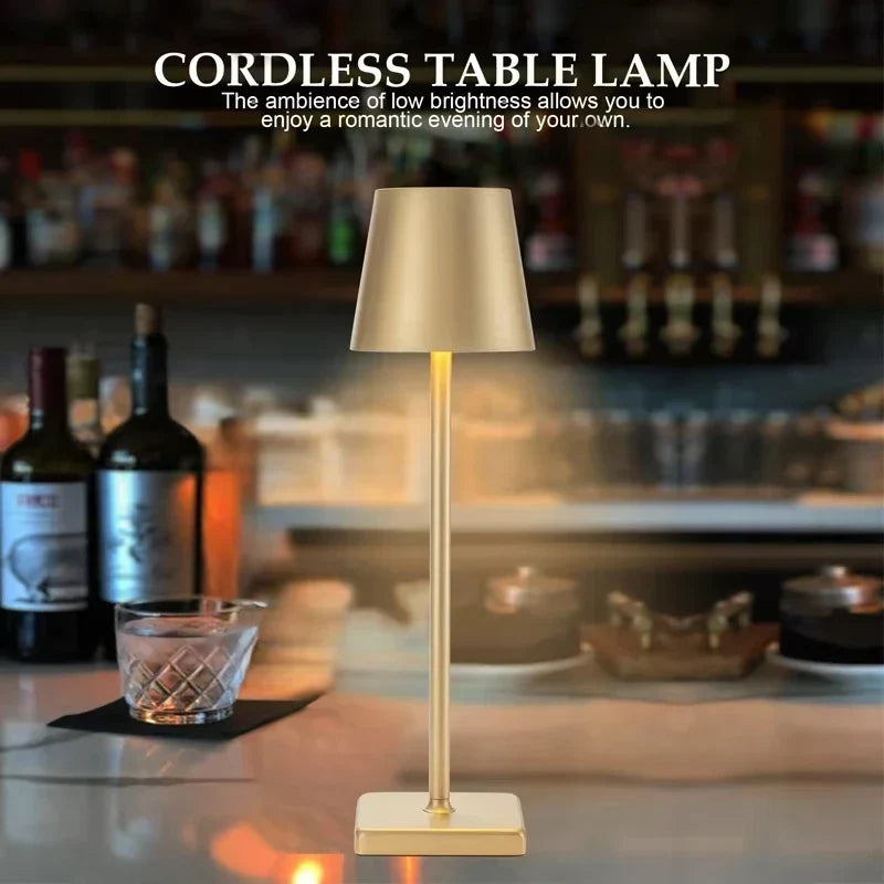 Touch Control LED Desk Lamp with Flexible Neck and 3 Brightness Levels