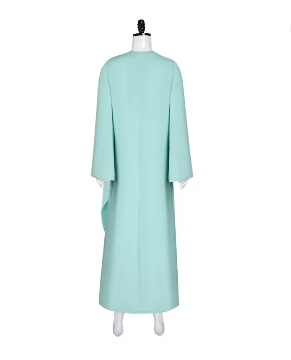 Womens Costume Robe and Torch Headband Set, Green Polyester Two Piece