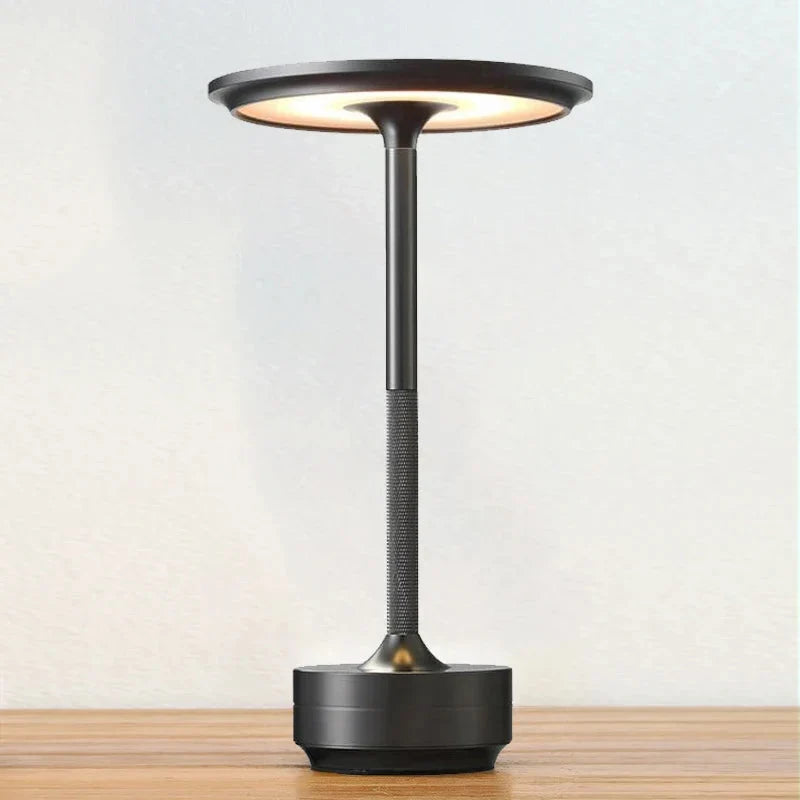 Rechargeable Table Lamp with Touch Dimming and Warm LED Light, USB Charging