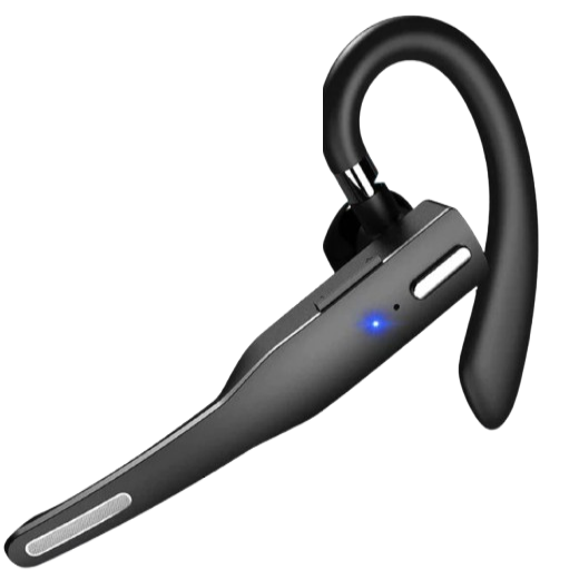 Wireless Bluetooth Headset with Dual Microphone Noise Cancelling and Dual Device Pairing