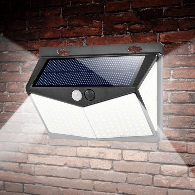 Motion Sensor Solar Light with 800 Lumens and Three Lighting Modes