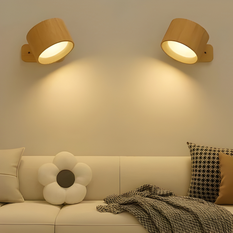 Adjustable Wall Mount Light with Touch Control and Three Color Temperatures