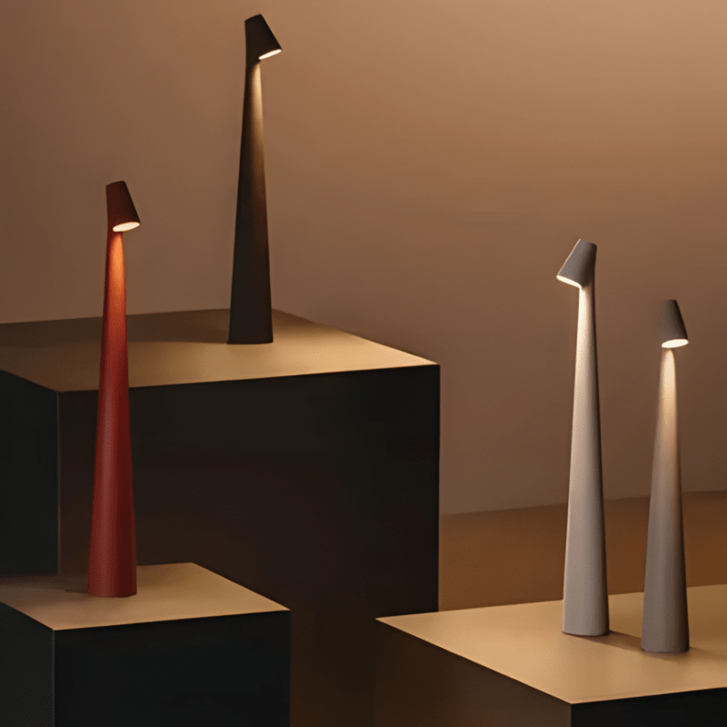 Cordless Touch Control Table Lamp with Adjustable Color Temperature and USB C Charging - Alverraliving