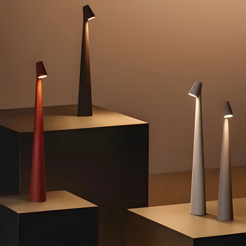 Cordless Table Lamp with Touch Control and Variable Color Temperature, Three Brightness Levels