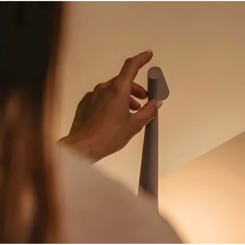 Cordless Table Lamp with Touch Control and Variable Color Temperature, Three Brightness Levels