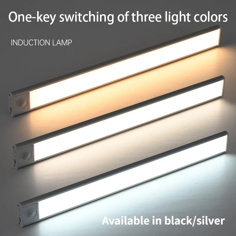 Motion Activated Cabinet Light with Adjustable Color Temperature and Magnetic Mounting