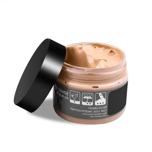 Leather Repair Gel with Color Matching Formula and Surface Blending for Upholstery