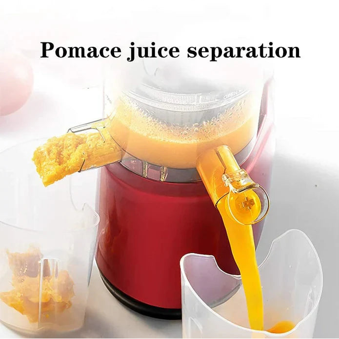 Cold Press Juicer with 90mm Feed Chute and Pulp Separation, DC Motor