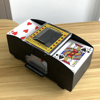 Automatic Card Shuffler for up to 6 Decks with Battery and USB Power
