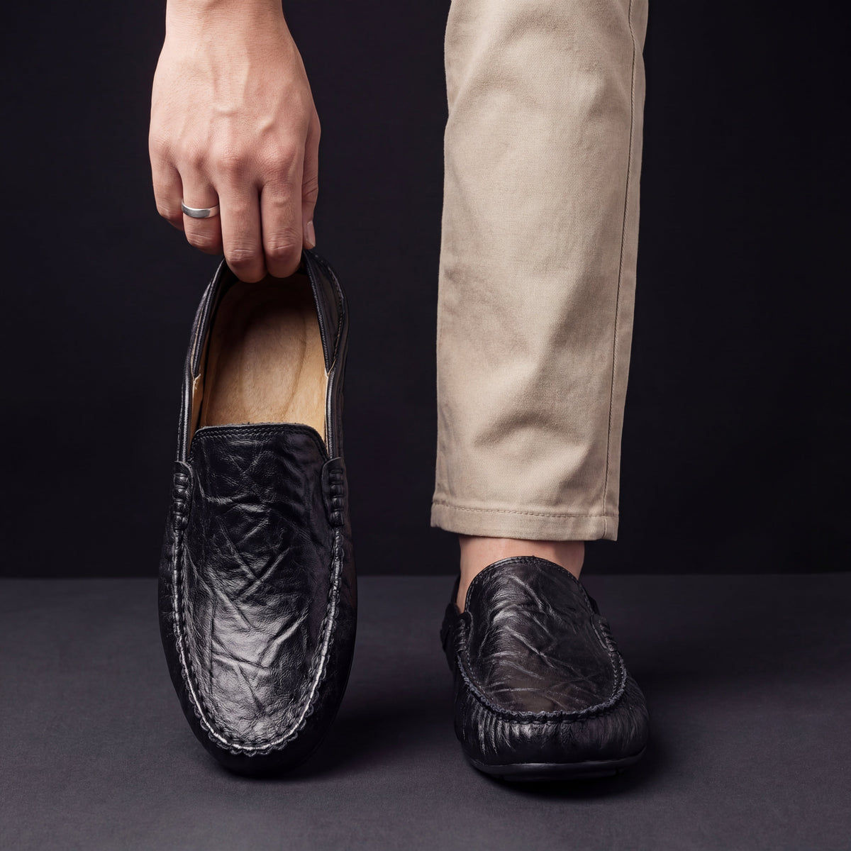 Everyday Flats with Cushioned Footbed and Textured Grip Sole