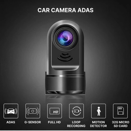 Car Dashcam with Parking Surveillance and Night Vision