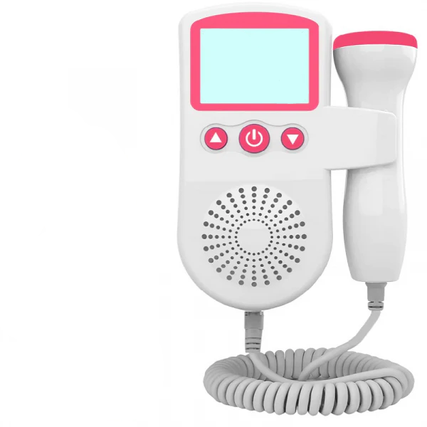 Handheld Heart Rate Monitor with Built In Speaker and Adjustable Probe