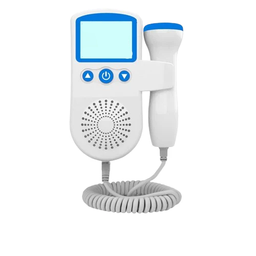 Handheld Heart Rate Monitor with Built In Speaker and Adjustable Probe