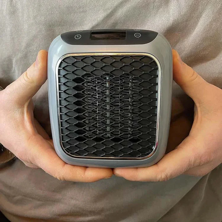 Plug-In Space Heater with Quiet Operation and Auto Shutoff for 250 Sq Ft