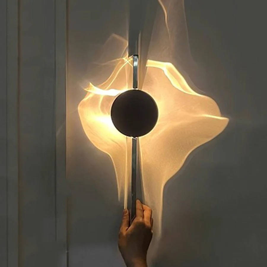 Rotatable Wall Sconce with Stainless Steel Reflector and Built-In LED
