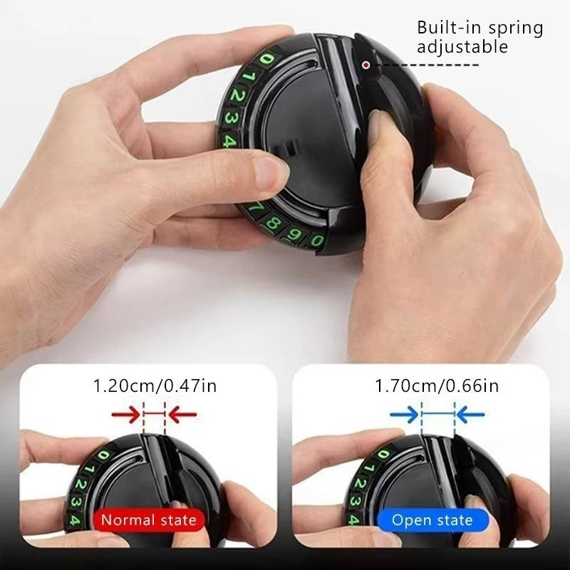 Dashboard Car Phone Holder with Telescopic Spring Grip and Storage Compartments, 360 Degree Rotation