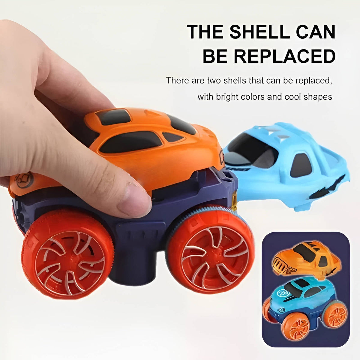 Glow in the Dark Flexible Race Track Set with Snap Together Pieces and a Detachable Body Car in 92 or 184 Pieces