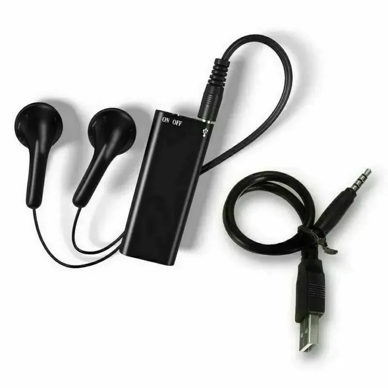 Portable Voice Recorder with Noise Reduction and 96 Hour Storage