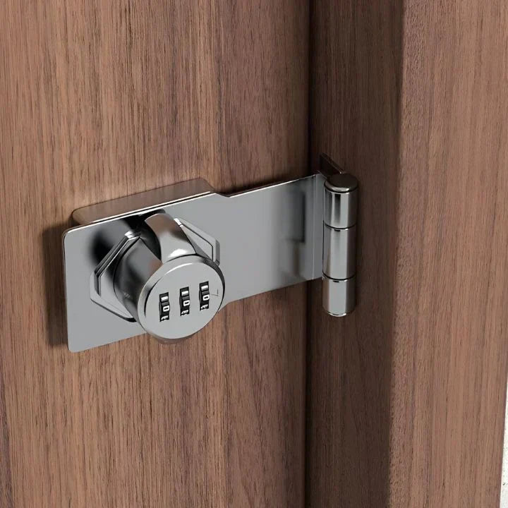 Keyless Door Lock with Numeric Combination Dial and DIY Installation