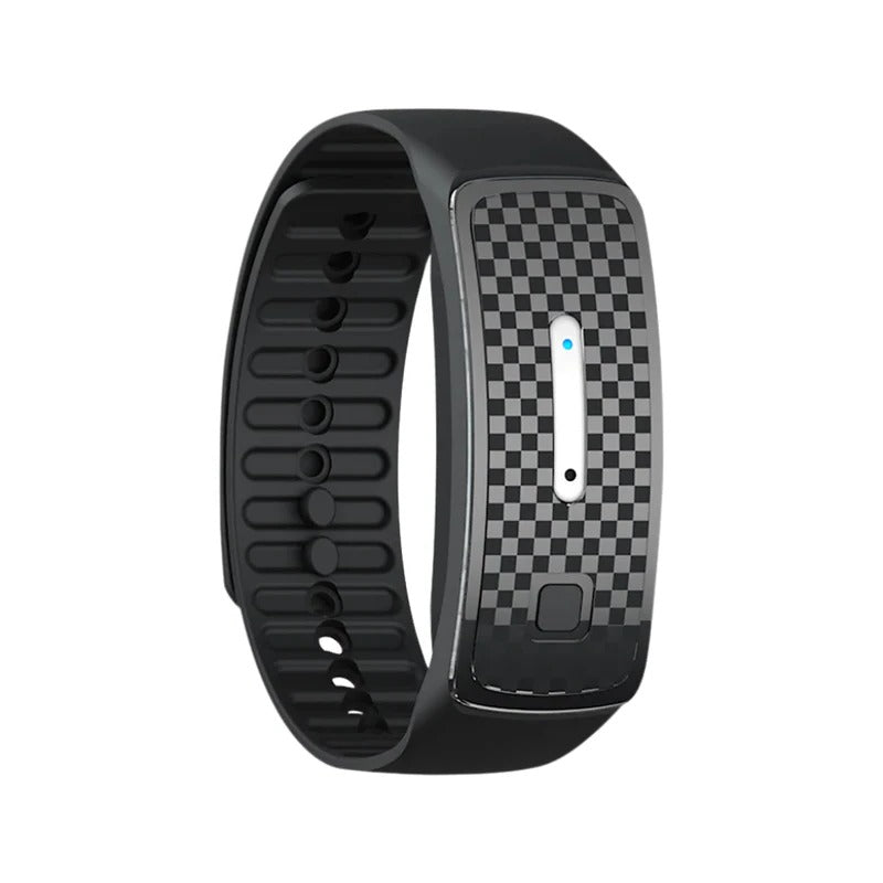 Ultrasonic Mosquito Deterrent Bracelet with 360-Degree Coverage and 7-Day Battery