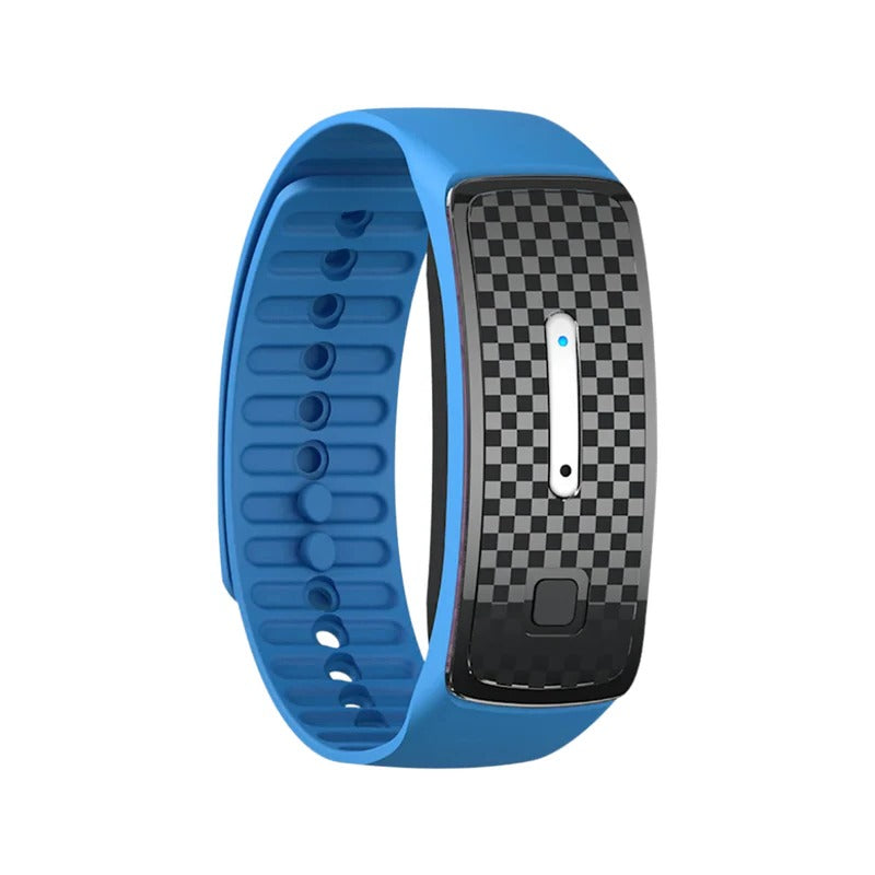 Ultrasonic Mosquito Deterrent Bracelet with 360-Degree Coverage and 7-Day Battery