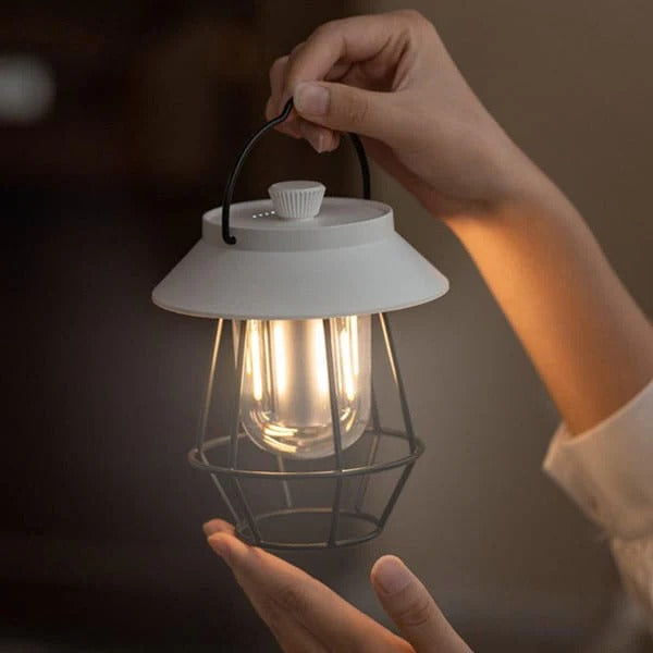 Rechargeable Table Lamp with Adjustable Color Temperature and 120 Hour Battery Life