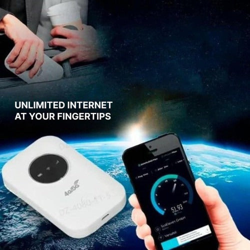 Mobile Hotspot Router with 150 Mbps Speed and Multi-Device Support