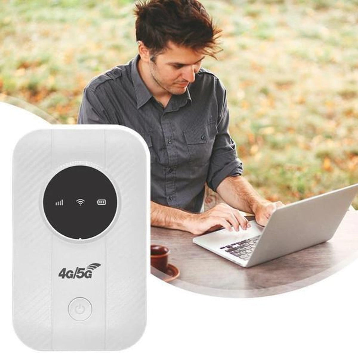 Mobile Hotspot Router with 150 Mbps Speed and Multi-Device Support